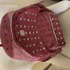 MCM Cognac Visetos Leather Large Studs Stark Backpack - Image 17